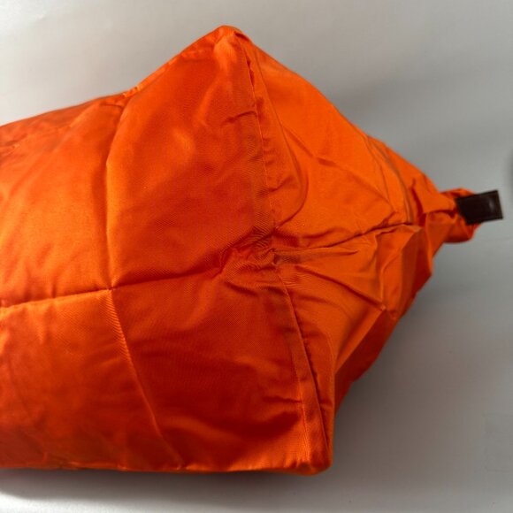 New Dooney & Bourke Wayfarer Orange Nylon Large Tote Bag - Picture 6 of 12